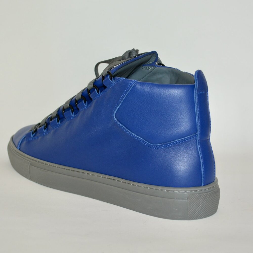 NEW BALENCIAGA HITOP LEATHER SNEAKERS US 6 EU 39 MENS - Picture 8 of 8